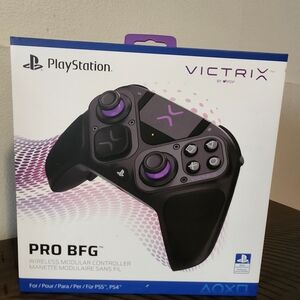 Sony PlayStation Pro BFG Wireless Controller - Black and Purple